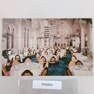 Dining Room Boca Raton Hotel & Club Florida 1950s Postcard 1956 FL PC Resort